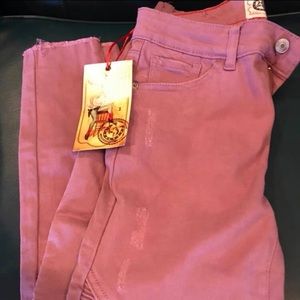 NWTs Ladies mauve motto jeans